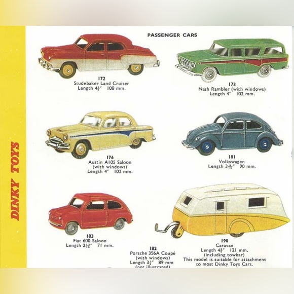 Dinky Toys 181 Volkswagen Beatle - Picture 6 of 6